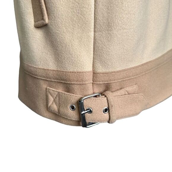 Bagatelle NYC Mixed Media Moto Jacket Faux Fur Collar - Picture 7 of 15